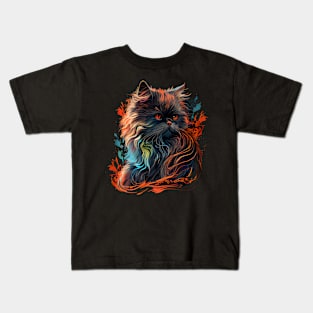 Persian Cat Kids T-Shirt